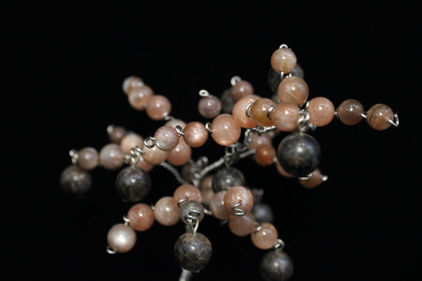 Clear Quartz & Moonstone Tree