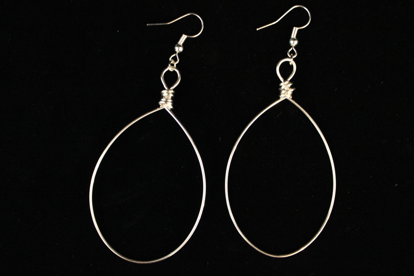 Silver Hoop Earrings
