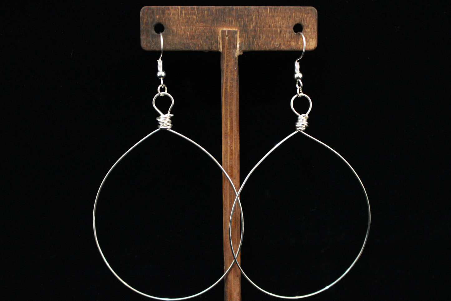 Silver Hoop Earrings