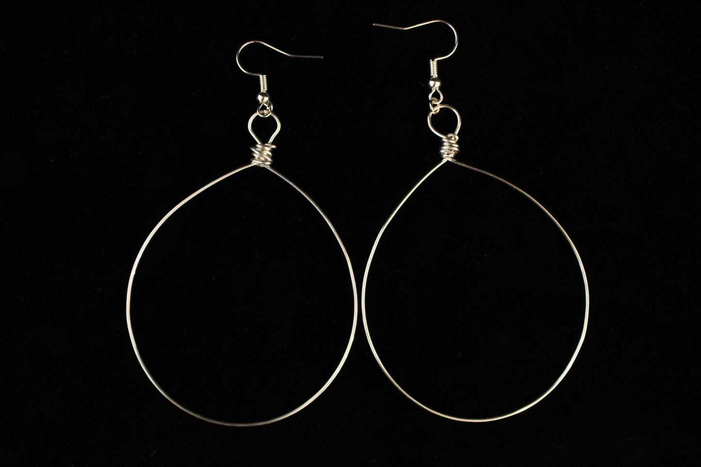 Silver Hoop Earrings