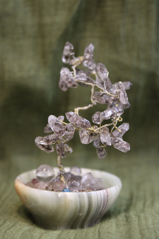 Herkimer Diamond Tree