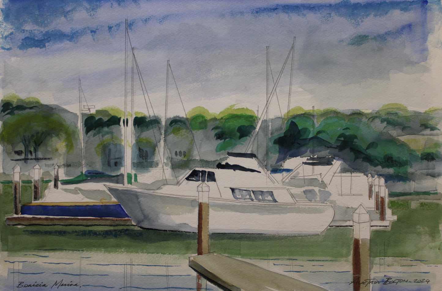 Benicia Marina Springtime