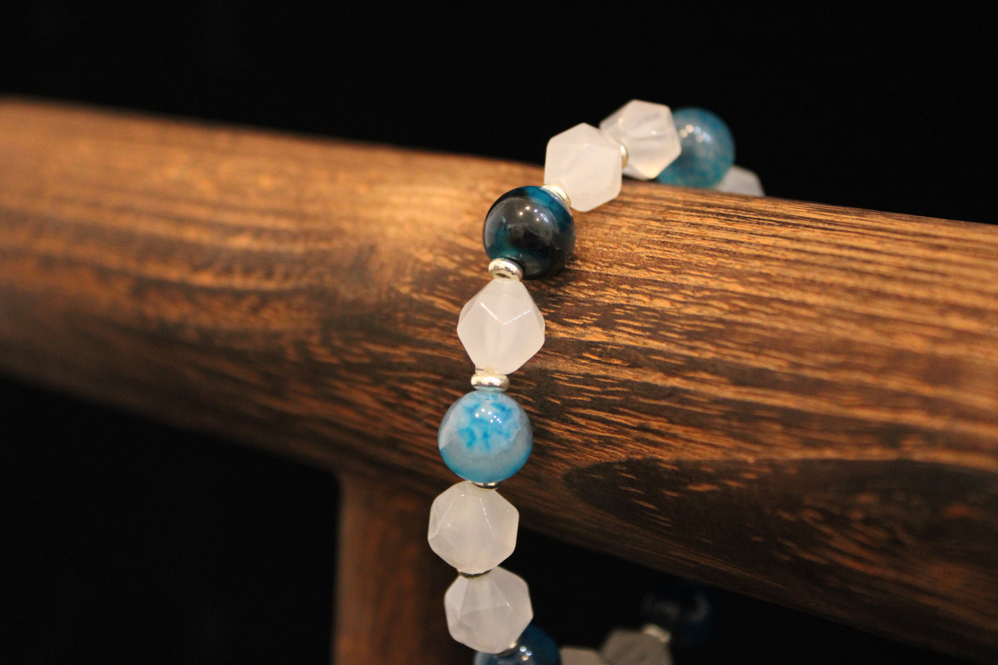 Blue Dragon Agate Bracelet