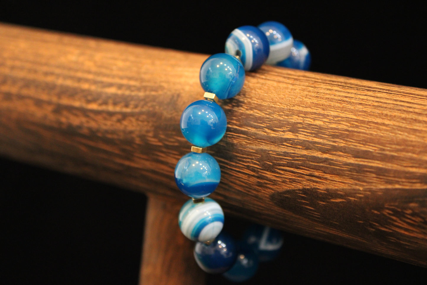 Blue Agate Bracelet