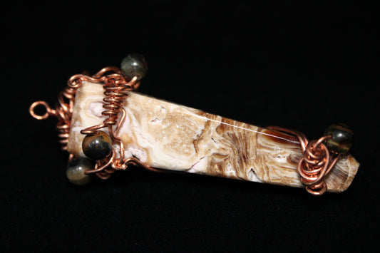 Choclate Calcite Pendant
