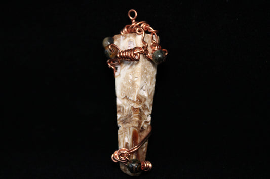 Choclate Calcite Pendant