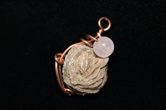 Desert Rose Pendant