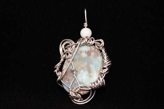 Larimar Pendant