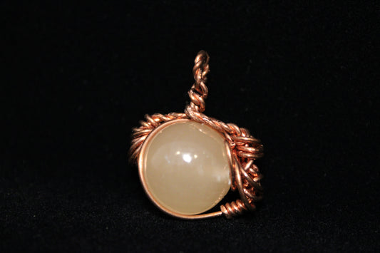Honey Calcite Pendant