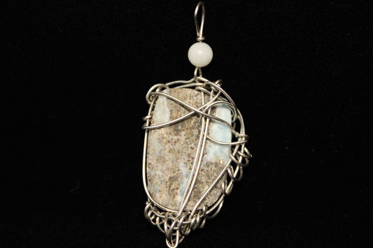 Larimar pendant