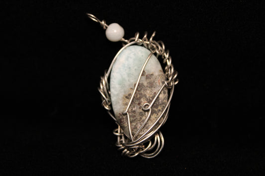 Larimar Pendant