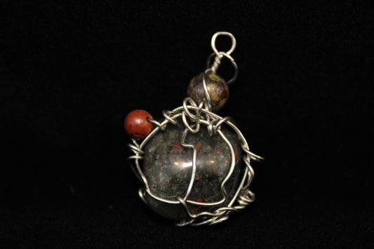 Bloodstone Pendant