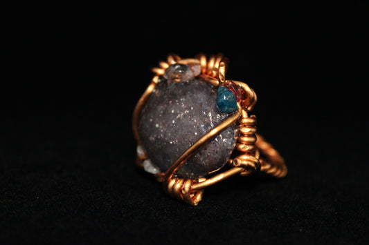 Strawberry Quartz Ring