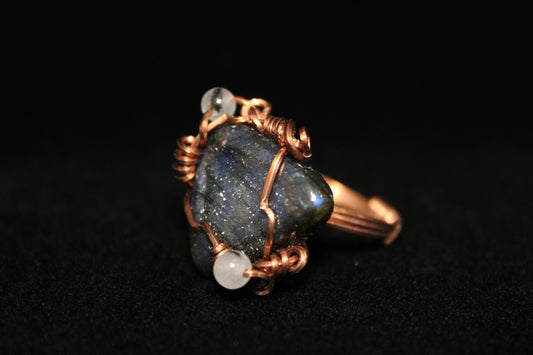 Labradorite Ring