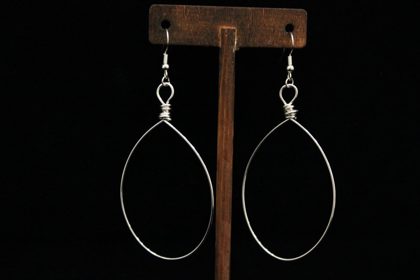 Silver Hoop Earrings