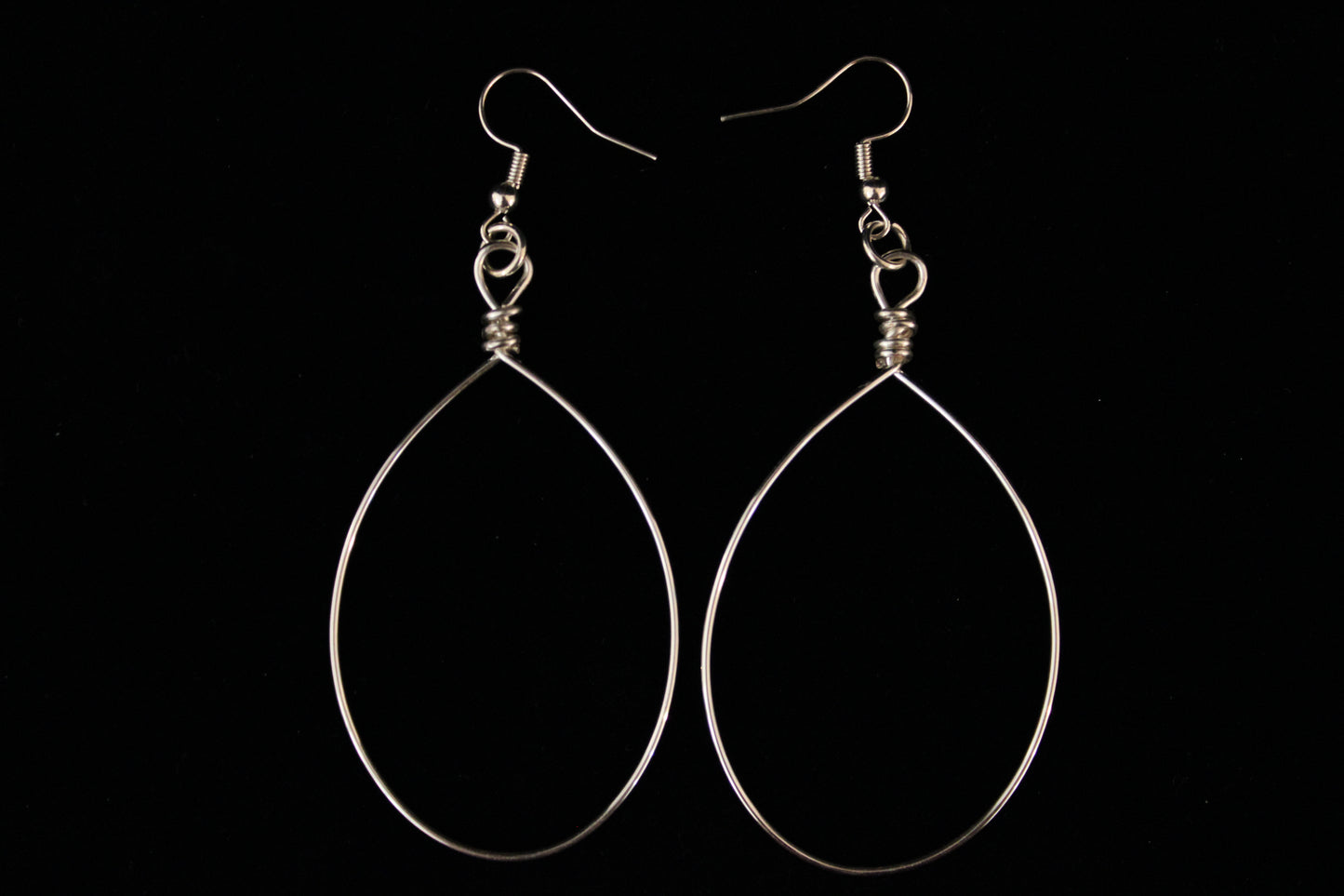 Silver Hoop Earrings