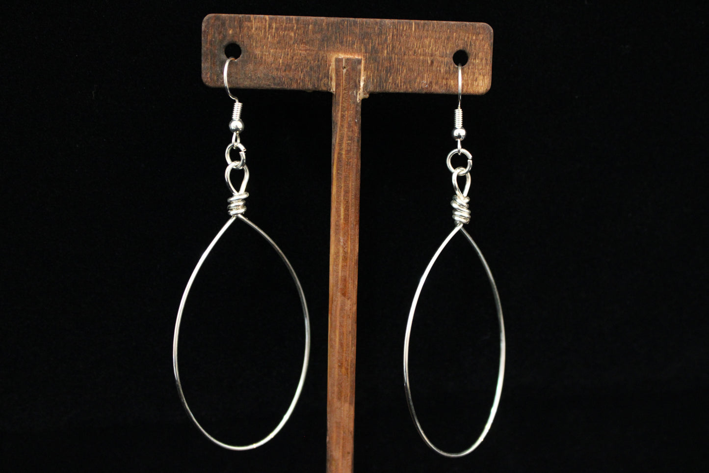 Silver Hoop Earrings