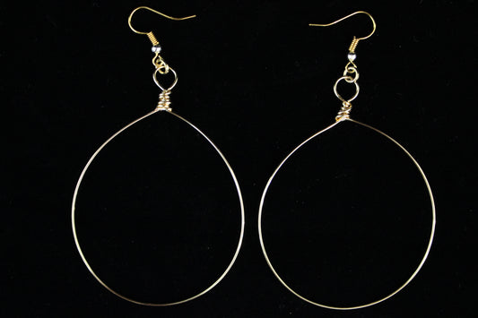 Gold Hoop Earrings