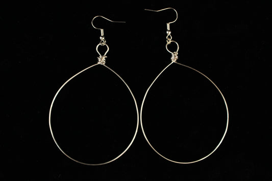 Silver Hoop Earrings