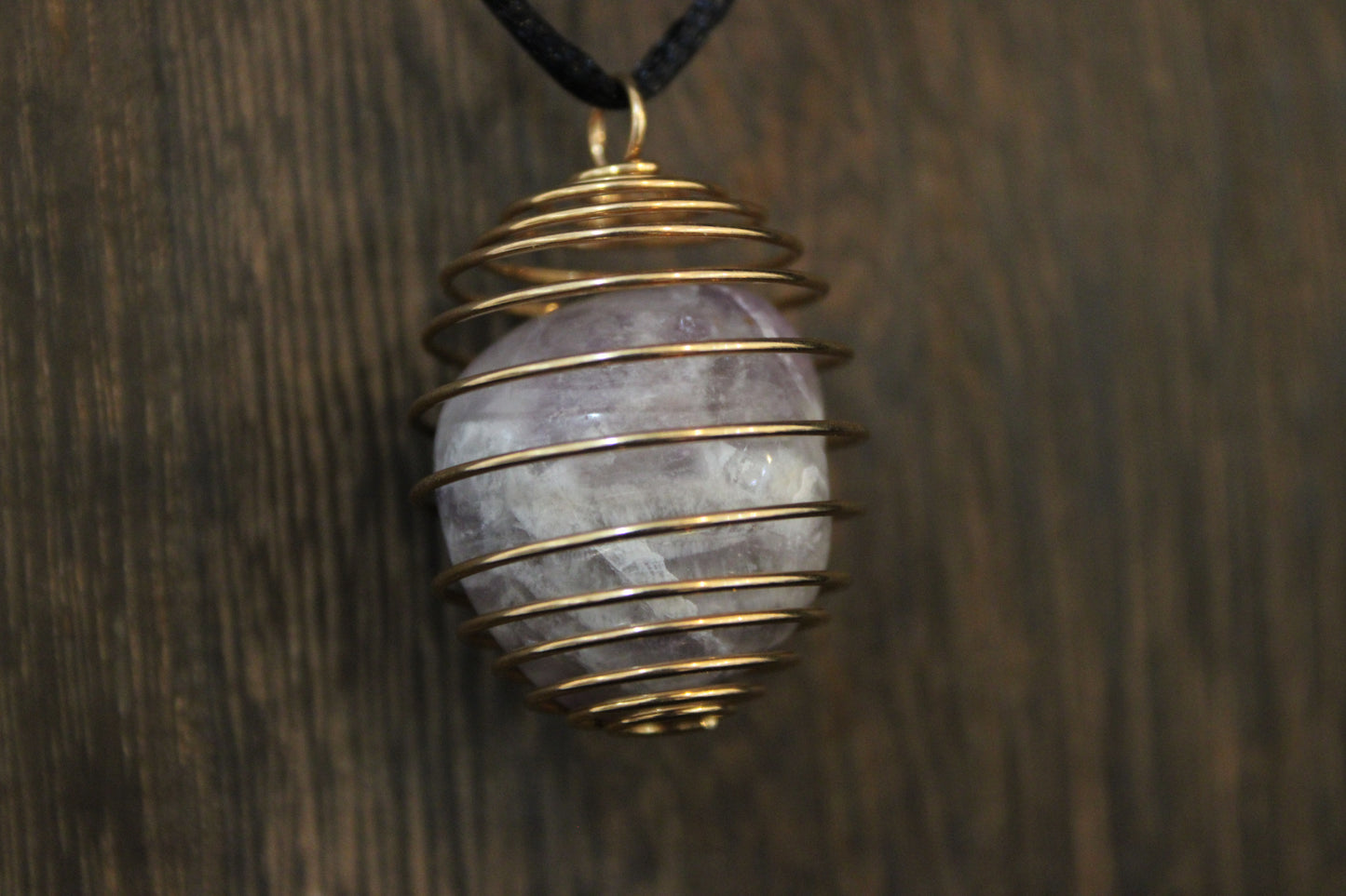 Lucky Spiral Cage Pendant