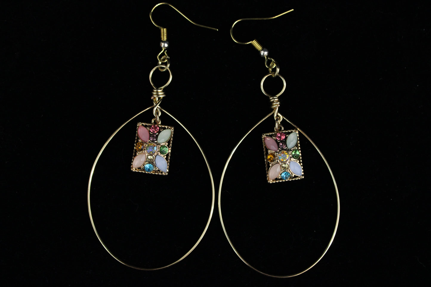Flower Charm Earrings
