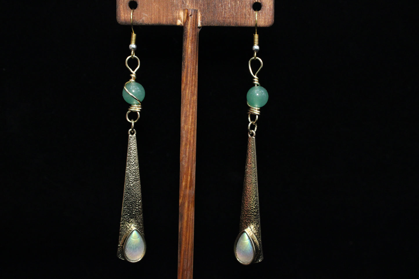 Gold Shell Earrings