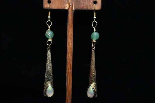 Gold Shell Earrings