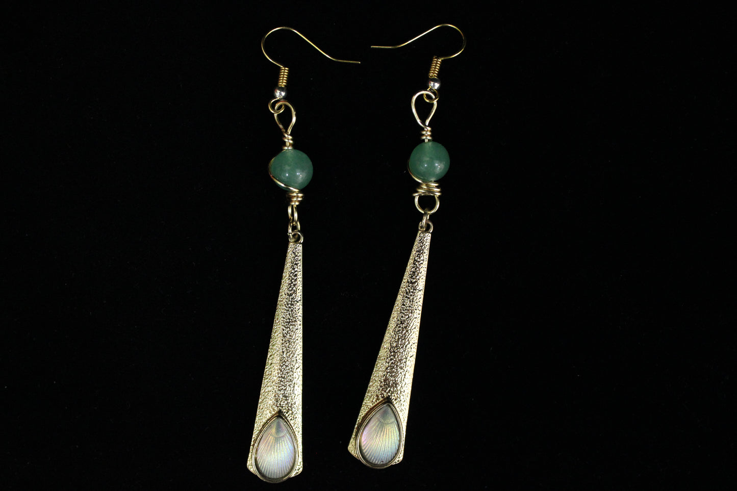 Gold Shell Earrings
