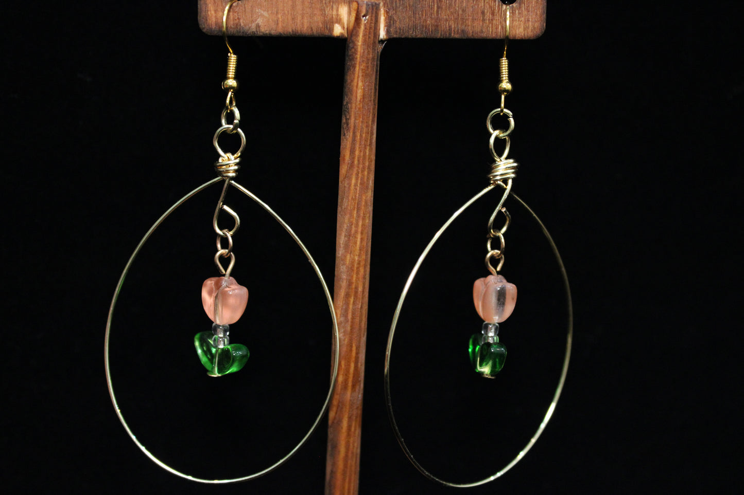 Tulip Hoop Earrings