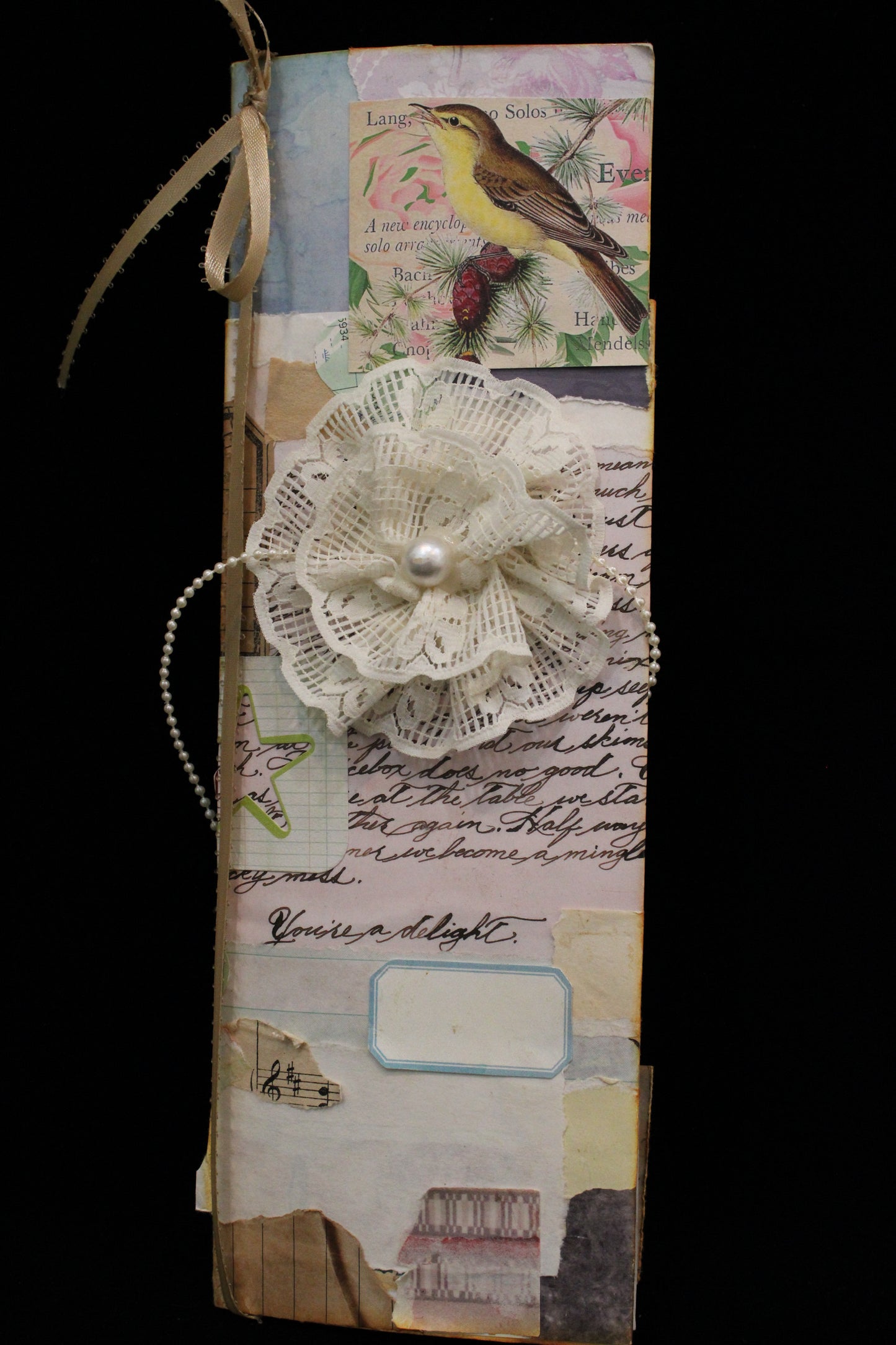 Art Journal - yellow bird