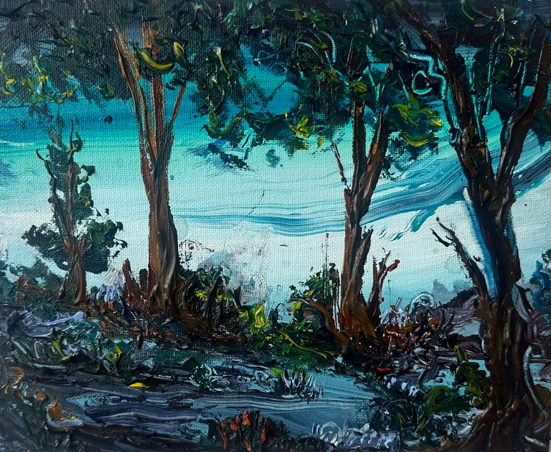 Blue Swampy Forest