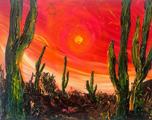Hazy Desert