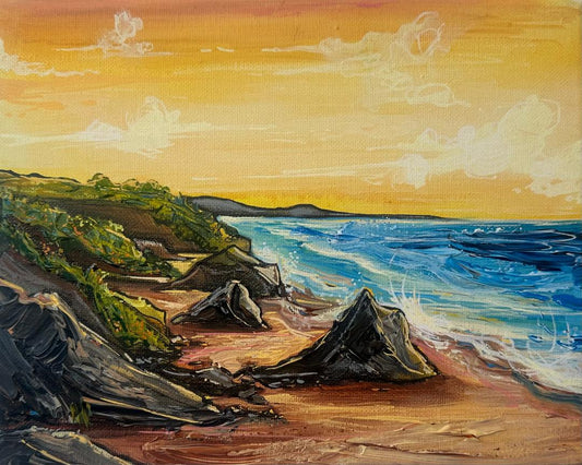 Rocky Beach Scene