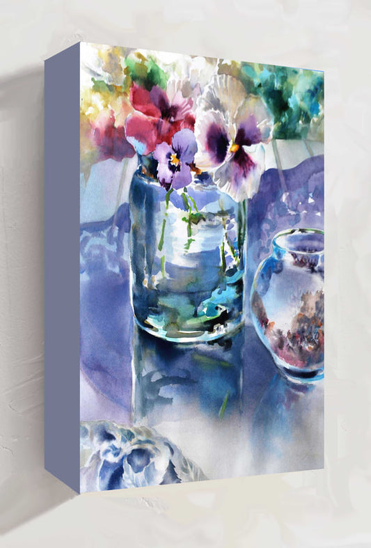 Pansies and Lavender